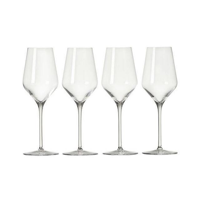 White Wine Glasses, Set of 4