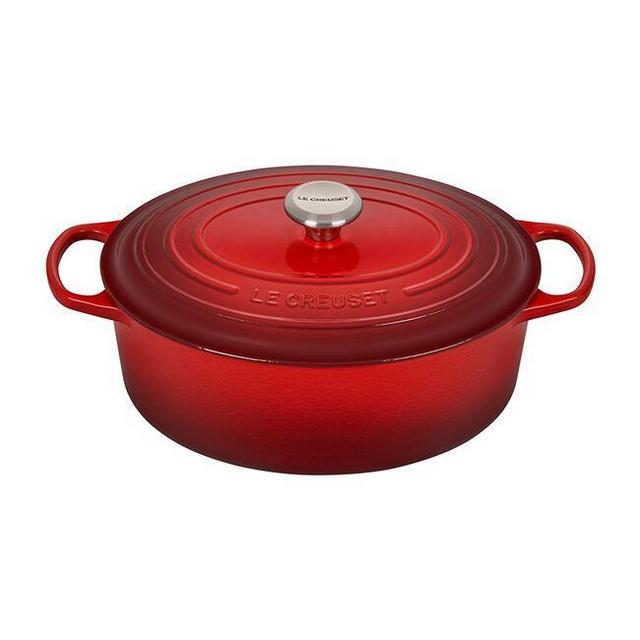 Oval Dutch Oven 9 1/2 QT, Cerise