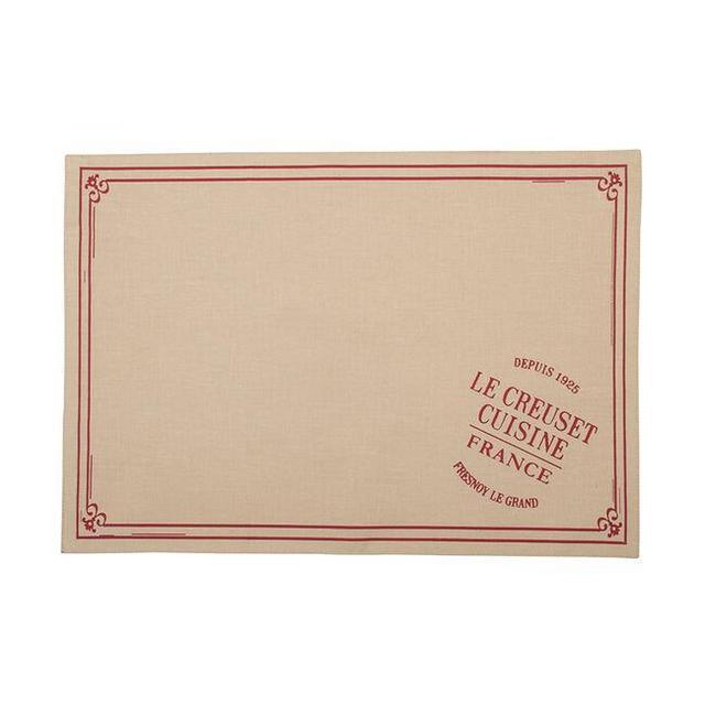 Place Mats, Set of 2, in Cerise (Red)