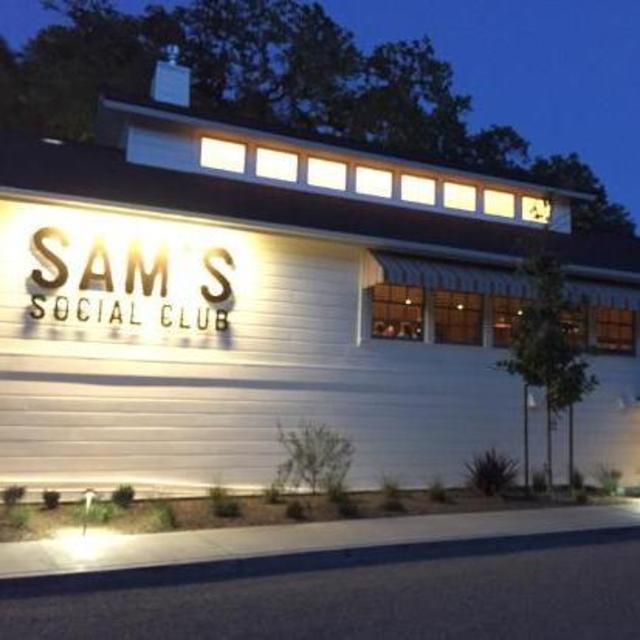 Dinner at Sam's Social Club Calistoga