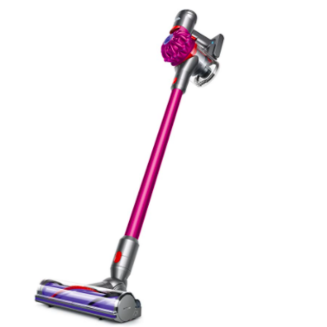 Dyson V7 Motorhead Cordless Stick Vacuum Cleaner, Fuchsia (227591-01)