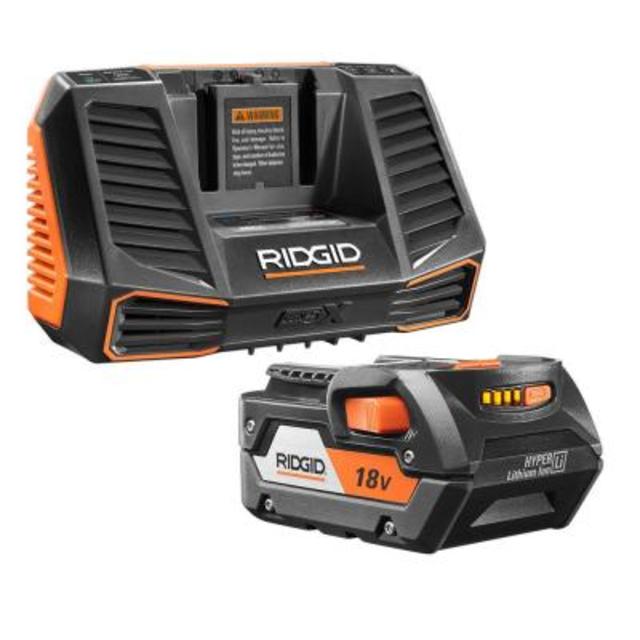 18-Volt 4.0Ah Lithium-Ion Battery and Charger Kit