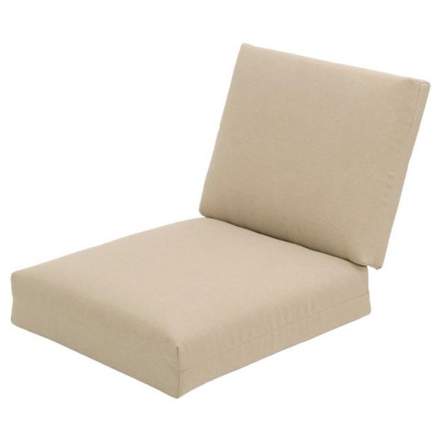 Threshold Heatherstone Club Chair Cushion Set - Tan