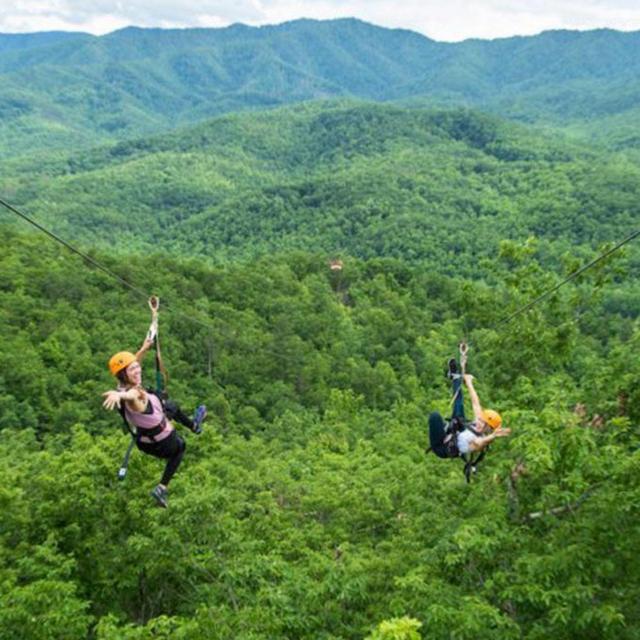 Ziplining