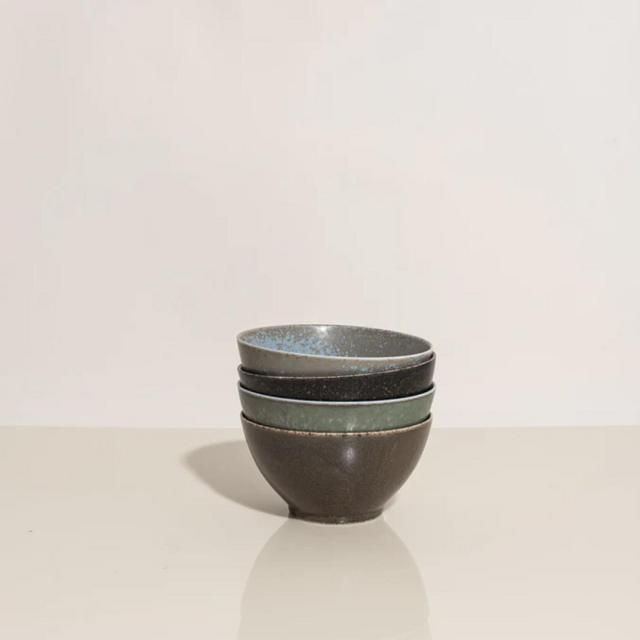 Miya Company Pacific Forest Matte Bowls - set of 4
