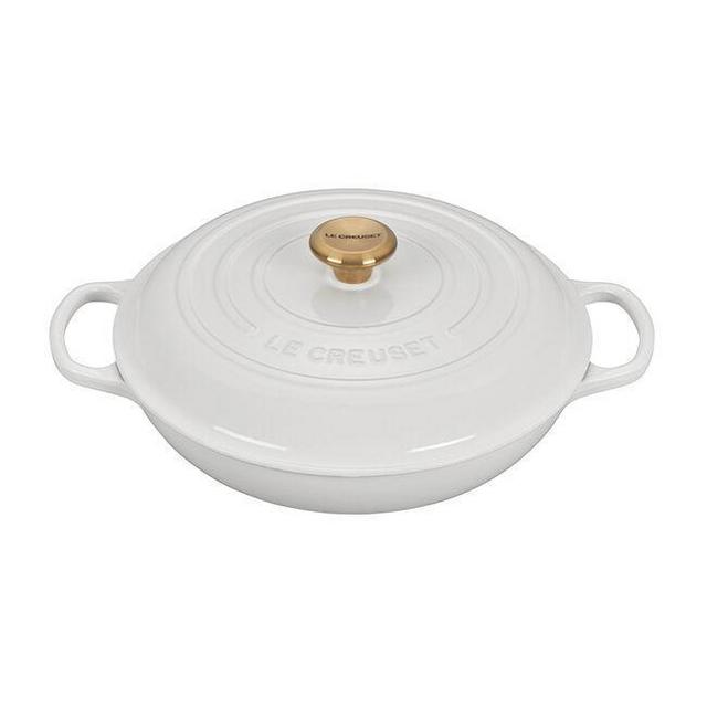 Le Creuset Braiser with Gold Knob