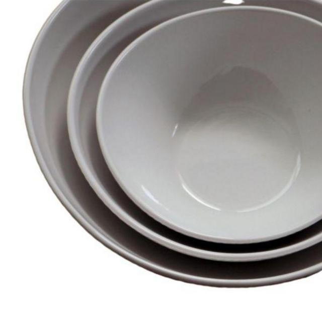 Euro Ceramica Highlands 3 Piece Serving Bowl Set