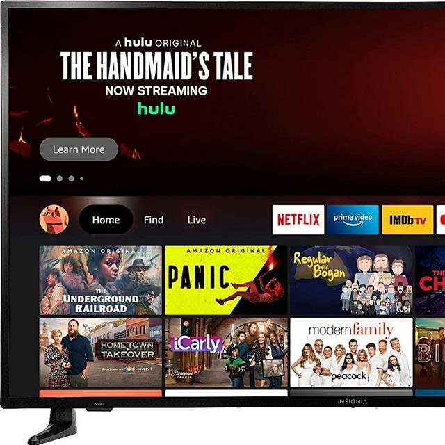 Insignia 50-inch Class F30 Series LED 4K UHD Smart Fire TV (NS-50F301NA22, 2021 Model)