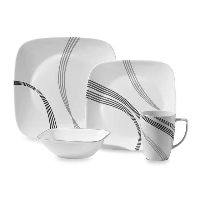 Corelle® Square™ Urban Arc 16-Piece Dinnerware Set