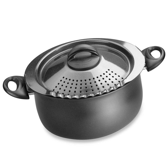 Bialetti® Trends 5-Quart Pasta Pot in Black