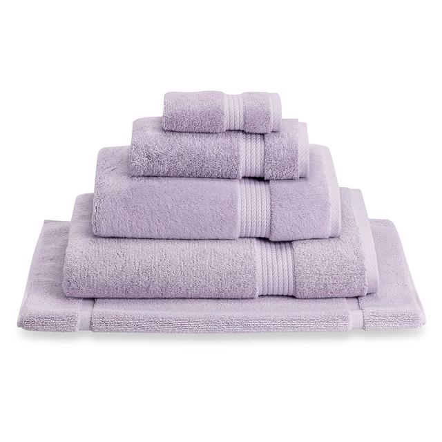 London Luxury Egyptian Artistry Hand Towel in Lavender