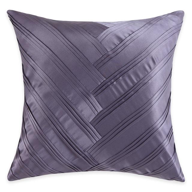 Vince Camuto® Basel Signature V Square Throw Pillow in Lilac
