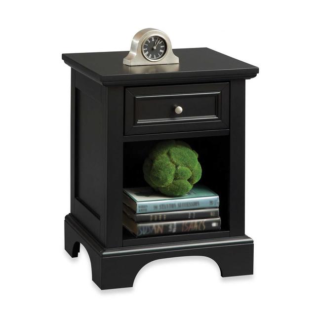 Home Styles Bedford Nightstand in Black