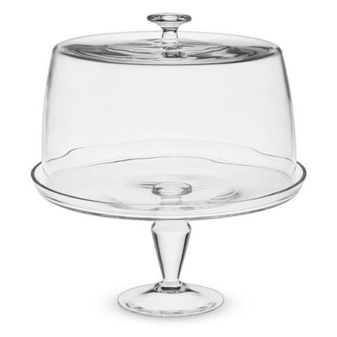 Footed Cake Platter with Dome