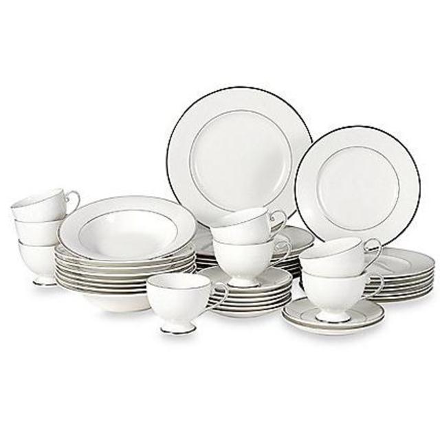 Mikasa® Cameo Platinum 40-Piece Dinnerware Set