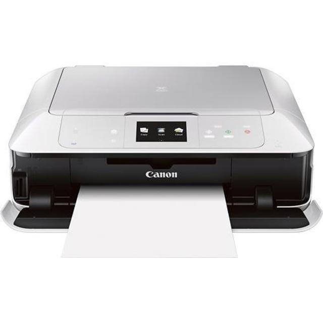 Canon - PIXMA MG7520 Wireless Inkjet Photo All-in-One Printer - White
