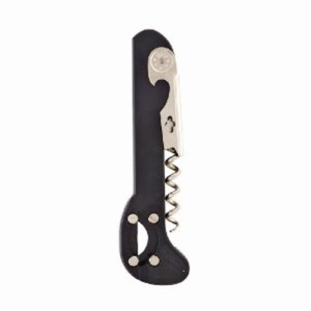 Black Boomerang Corkscrew with No Blade "Foil Cutter"