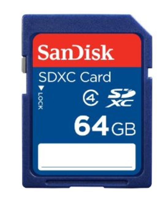 64 GB SD Card for Camera