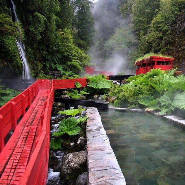 Thermal Springs in Pucon, Chile