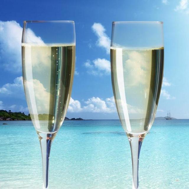 Champagne on the Beach