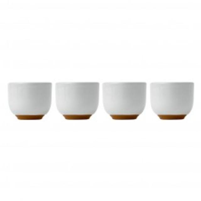 Olio White 3.1in Dip Dishes, Set of 4
