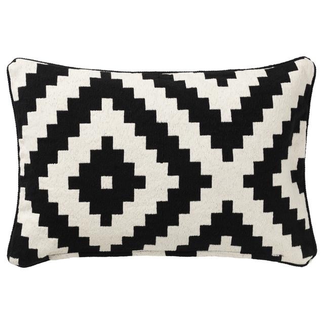 LAPPLJUNG RUTA				Cushion cover, white, black