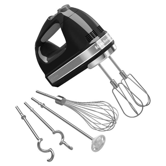 KitchenAid KHM926 Onyx Black Hand Mixer
