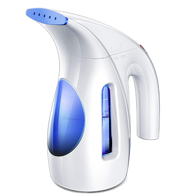 Hilife Steamer for Clothes Steamer, Handheld Garment Steamer Clothing, Mini Travel Steamer Fabric Steam Iron 240ml Big Capacity [Upgraded Version]
