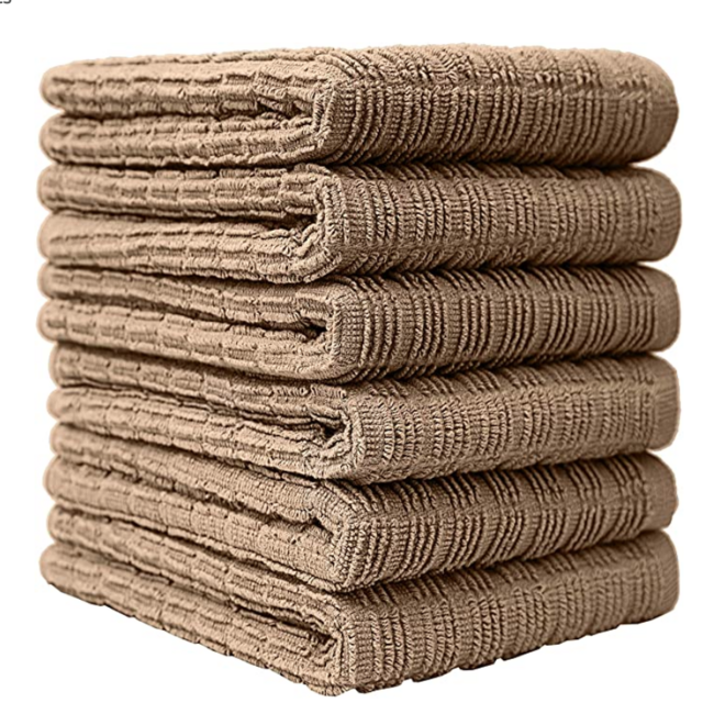 Premium Kitchen Towels – Tan