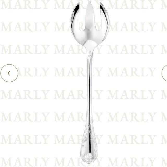 Silver-Plated Salad Serving Fork Marly Christofle