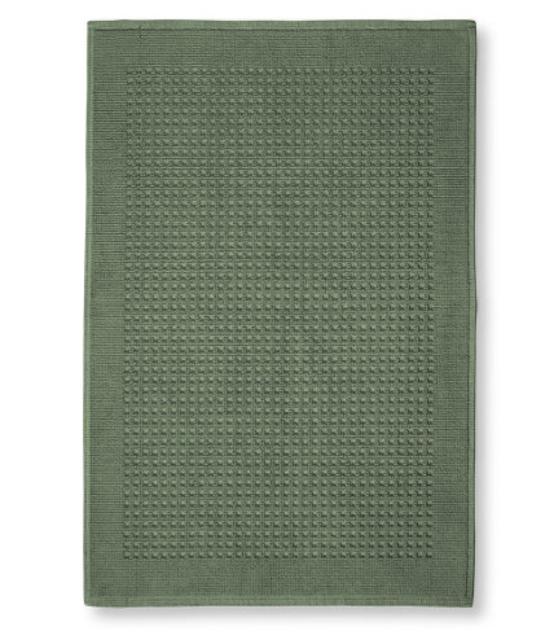 Textured Cotton Bath Mat (LLBean)