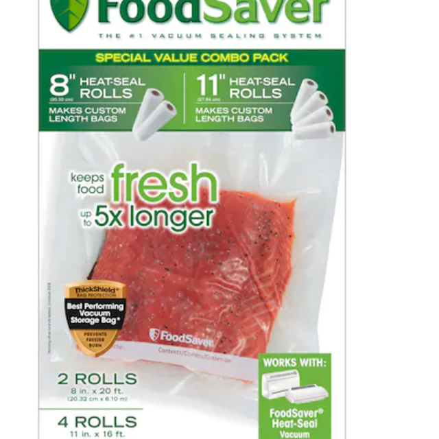 FoodSaver Vacuum-Seal Roll 6-pk.