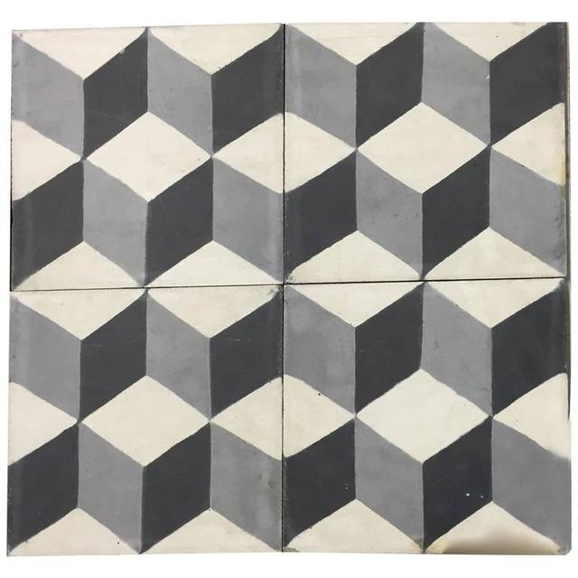 Cubist Cement Tile Haskell