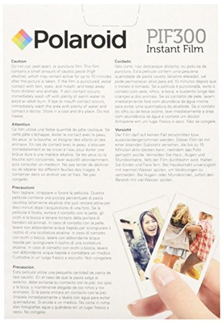 Polaroid PIC 300 Instant Film - 20 Prints (2, 10-Print Packs)