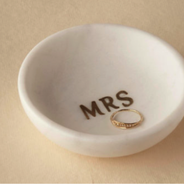 Marbled Mrs. Ring Dish