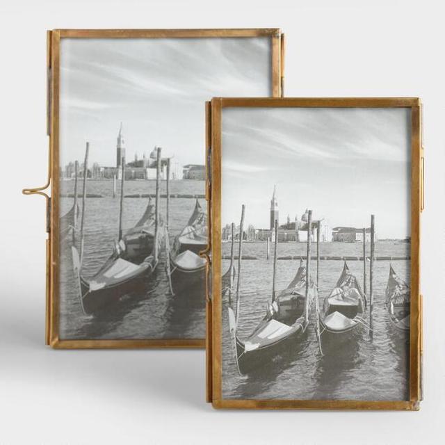 Brass Metal Prism Frame