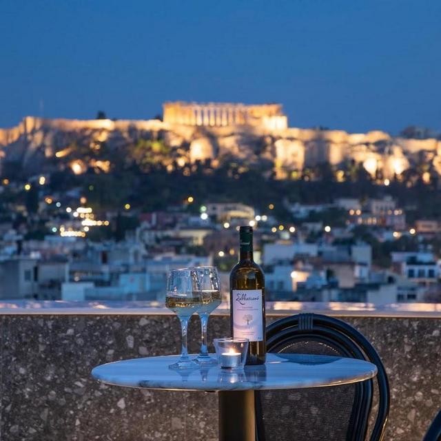 Dinner For Two overlooking the Acropolis