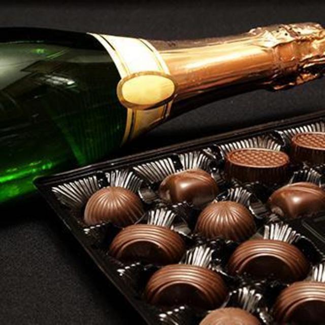 Champagne & Chocolate Surprise