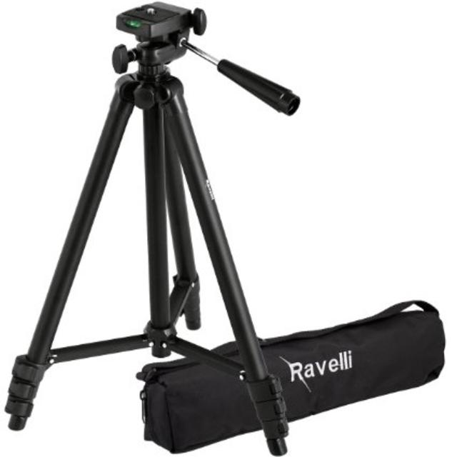 Ravelli APLT2 50" Light Weight Aluminum Tripod with Bag
