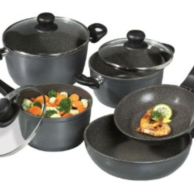 Stoneline Nonstick Stone Cookware - All-Purpose 8 Piece Set