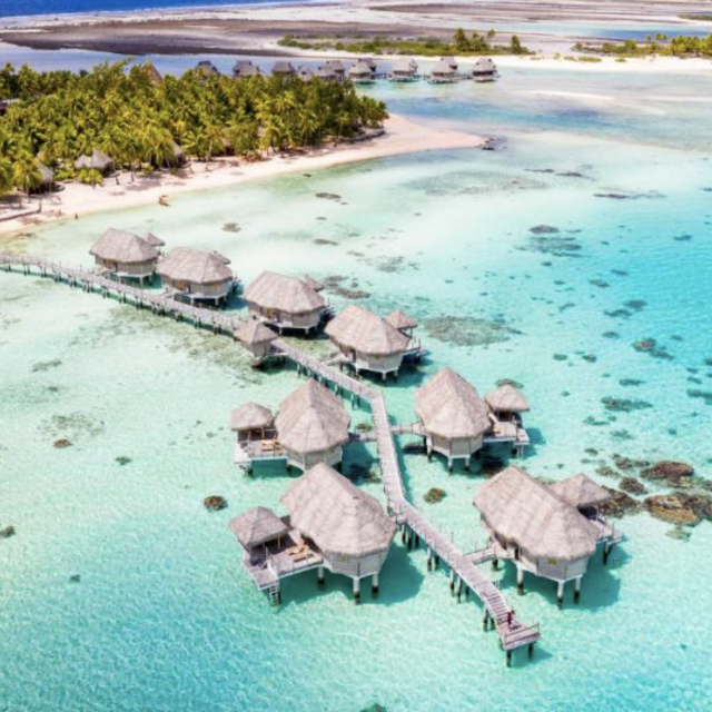 Over The Water Bungalow on Tikehau