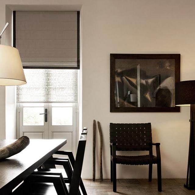 Window treatments for our loft