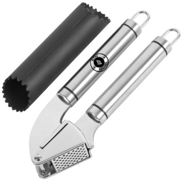 Garlic Press And Peeler