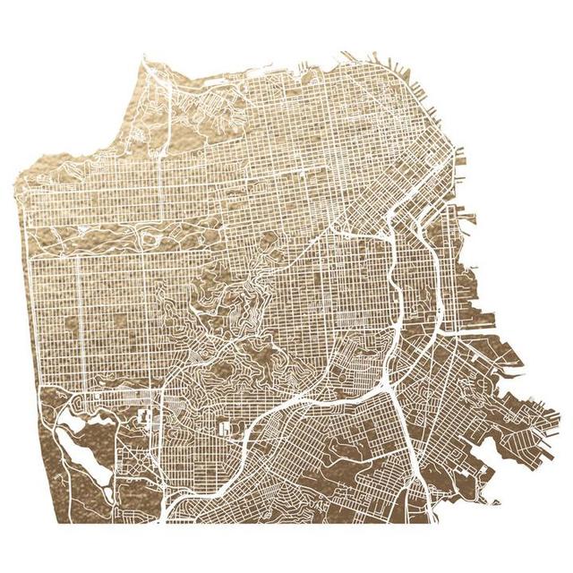 San Francisco map print