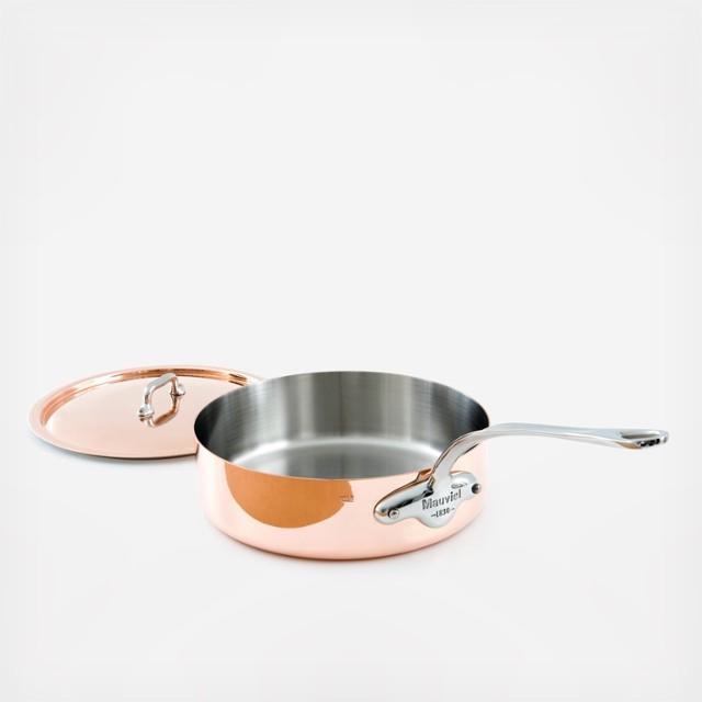 Mauviel M'150s Saute Pan with Lid