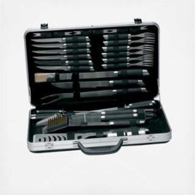 Berghoff Geminis 33-Piece BBQ Set with Case