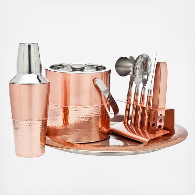 Godinger 9-Piece Copper Bar Set