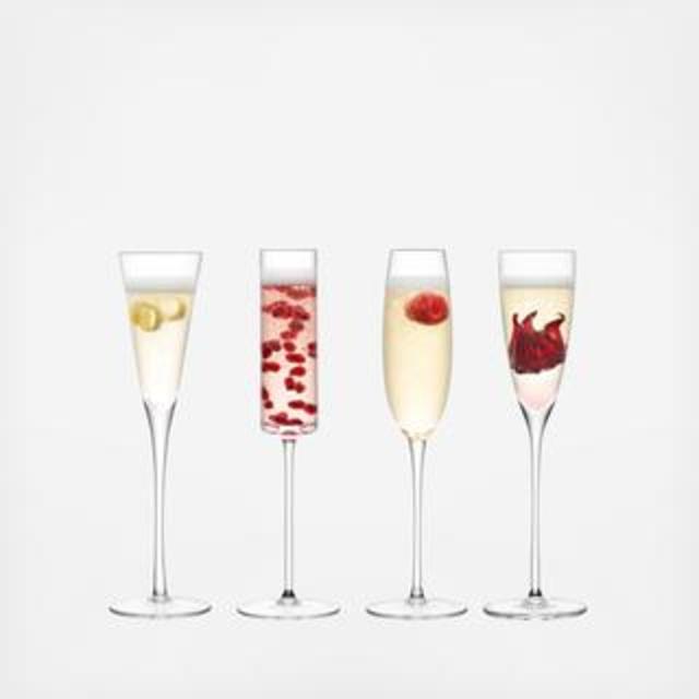 Lulu Champagne Flute, Set of 4