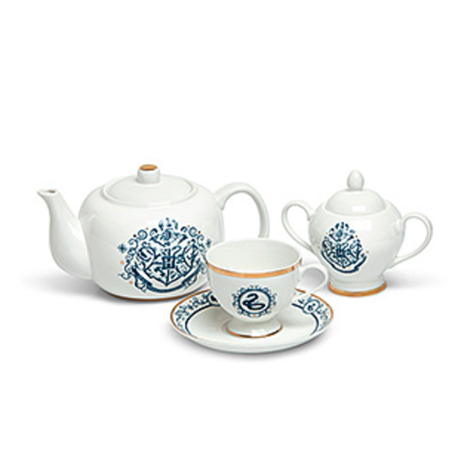 Harry Potter Blue and Gold New Bone China Tea Set