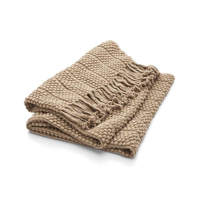 Marley Taupe Throw